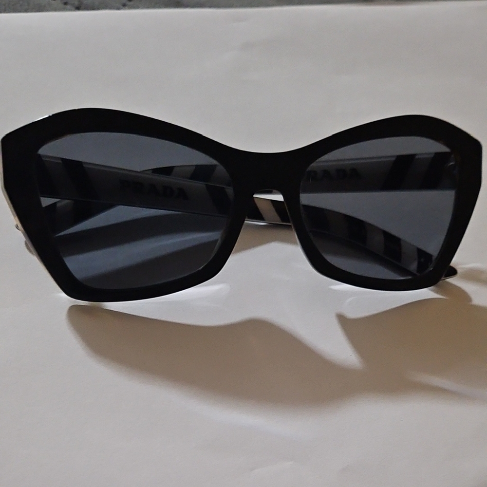 Prada PR 07XS   Women's Bold Black Sunglasses